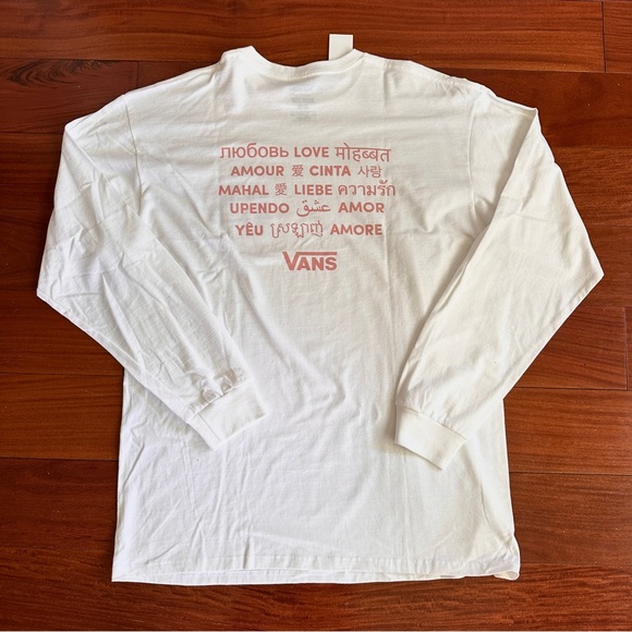 π³οΈβπVans Unisex Pride LGBTQ long sleeve shirt multiple sizesπ³οΈβπ - Picture 7 of 8